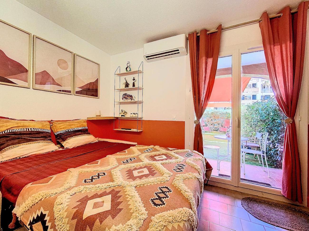 Cosy, Wi-Fi, Jardin & Parking, Jasmins Studio En Cote-D'Azur Vallauris Exterior photo