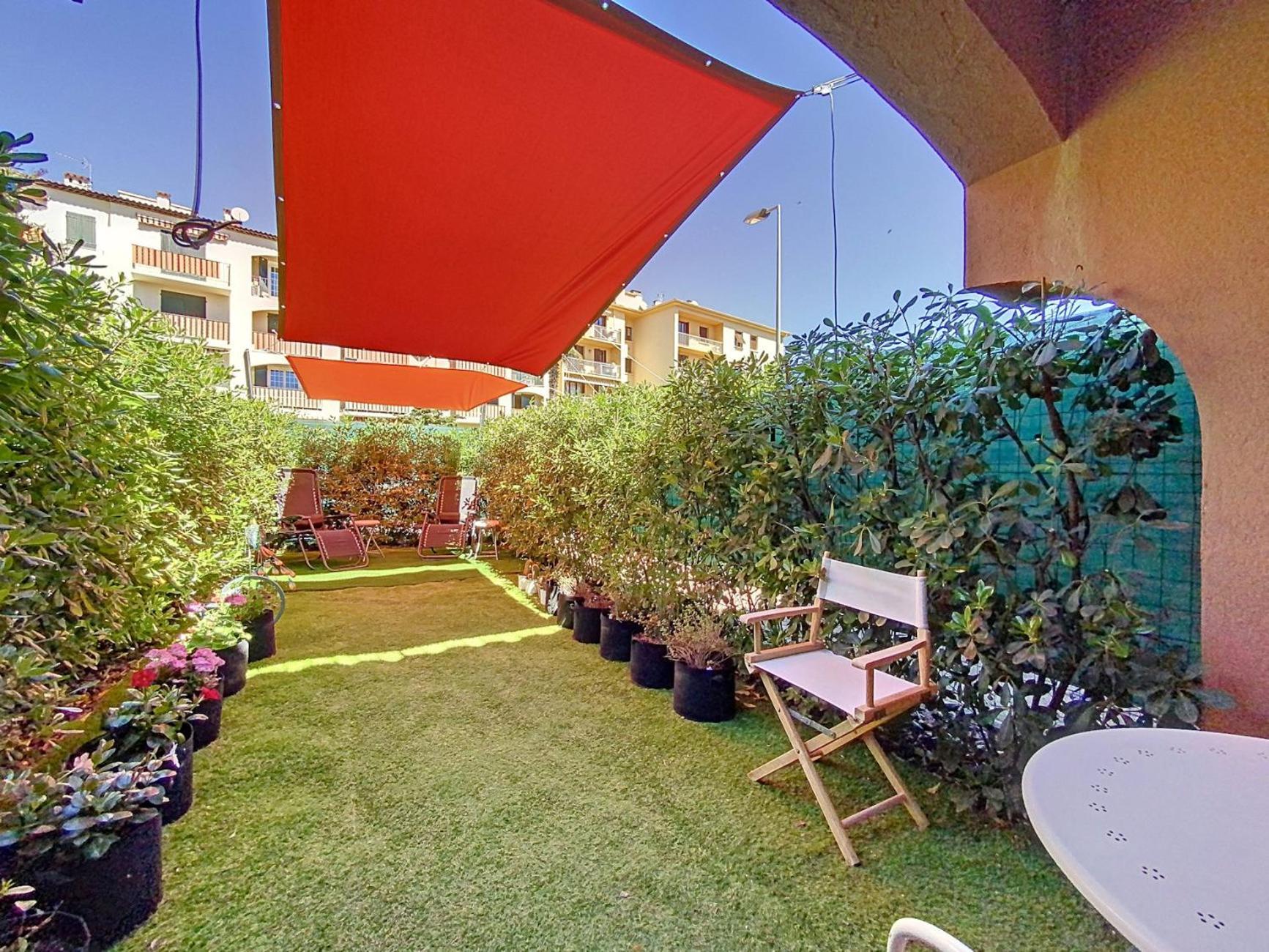 Cosy, Wi-Fi, Jardin & Parking, Jasmins Studio En Cote-D'Azur Vallauris Exterior photo